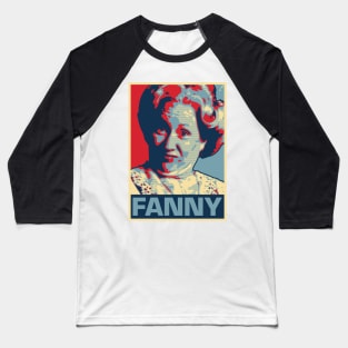 Fanny - Lady Stephanie Button - BBC Ghosts Baseball T-Shirt